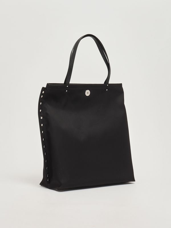 2. Borsa donna A' Spasso Rimboccata Tokyo in nylon e pelle Black Belga Zanellato 0698002000000 m