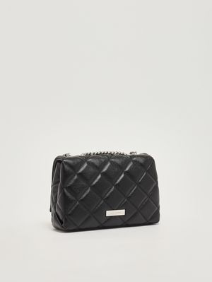 3. Sac à main femme The Quilted Slim Dual en cuir Noir