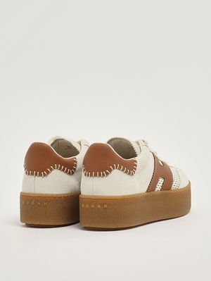 3. Zapatillas Cool H698 de piel para mujer Cuero de mantequilla