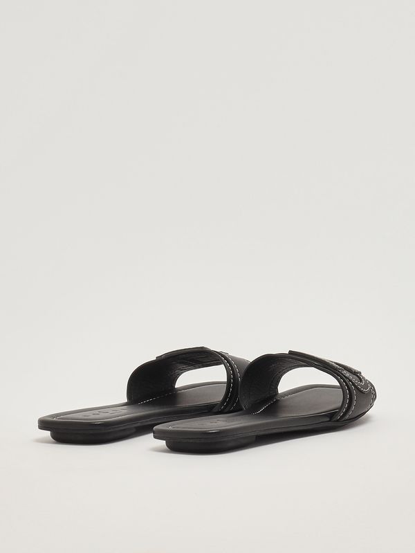 3. Women's H685 leather sandal Black Hogan hxw6850gc20kxt