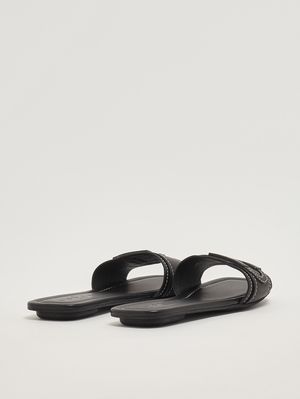 3. Women's H685 leather sandal Black