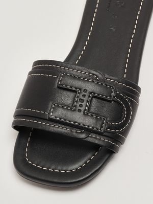 5. Women's H685 leather sandal Black