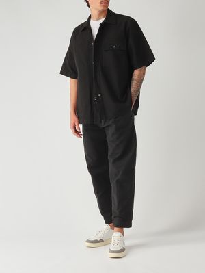 2. Sobrecamisa Max para hombre de algodón Negro