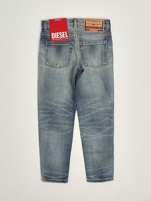 2. Jeans bambino D-Lucas in cotone stretch Denim Chiaro