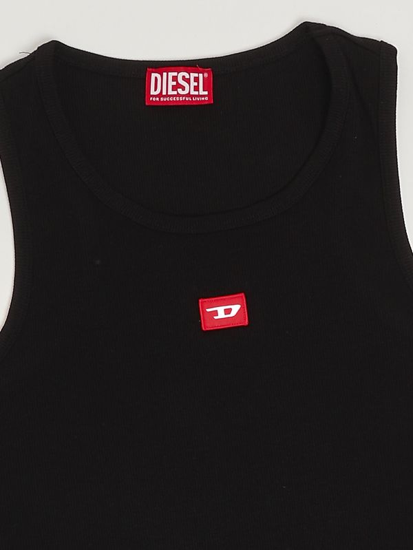 3. Haut en coton stretch TPaci pour fille Noir Diesel j02594kyazy