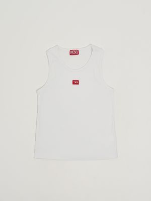 1. Top bambina in TPaci cotone stretch Bianco
