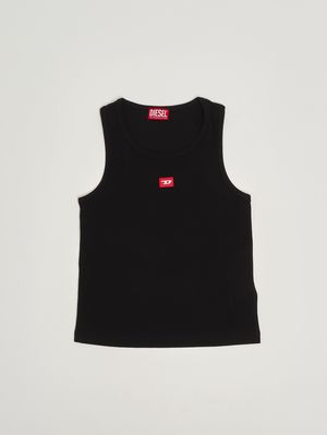1. Haut en coton stretch TPaci pour fille Noir