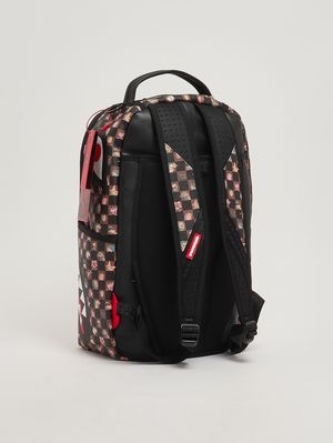 2. Kinderrucksack aus Kunstleder Schwarzbraun