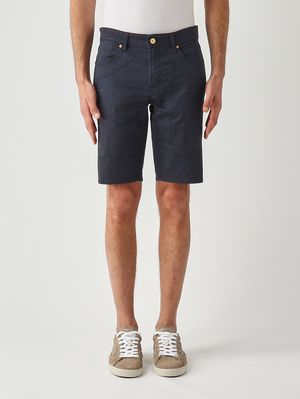 1. Bermuda uomo Jayden in cotone stretch Blu Scuro