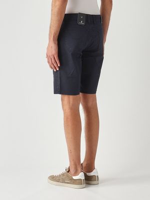 3. Bermuda uomo Jayden in cotone stretch Blu Scuro