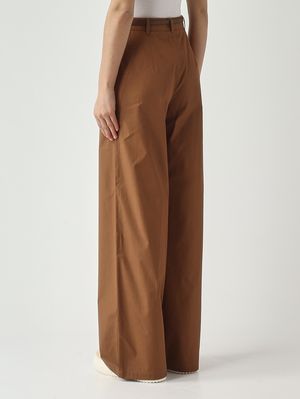 4. Pantalón de mujer Farea de algodón Canela