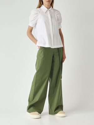 2. Pantalón de mujer Farea de algodón Verde