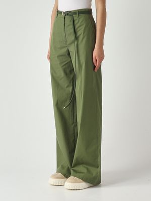 3. Pantalón de mujer Farea de algodón Verde