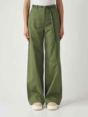 1. Pantalón de mujer Farea de algodón Verde