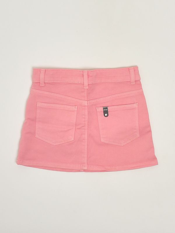 2. Gonna bambina in cotone stretch Corallo Liu Jo ka6078t3941