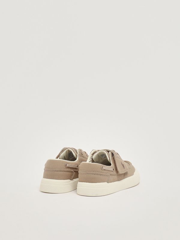3. Mocassino bambino in canvas Beige Polo Ralph Lauren rl04223