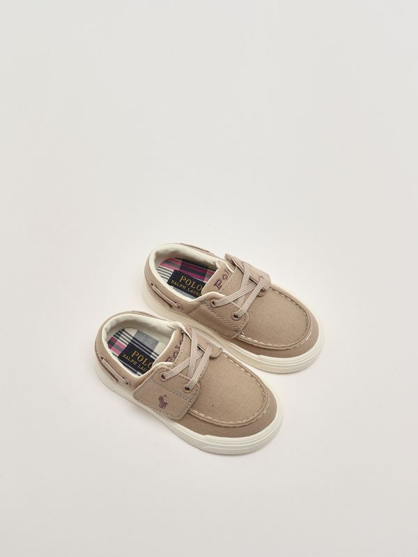 2. Mocassino bambino in canvas Beige Polo Ralph Lauren rl04223