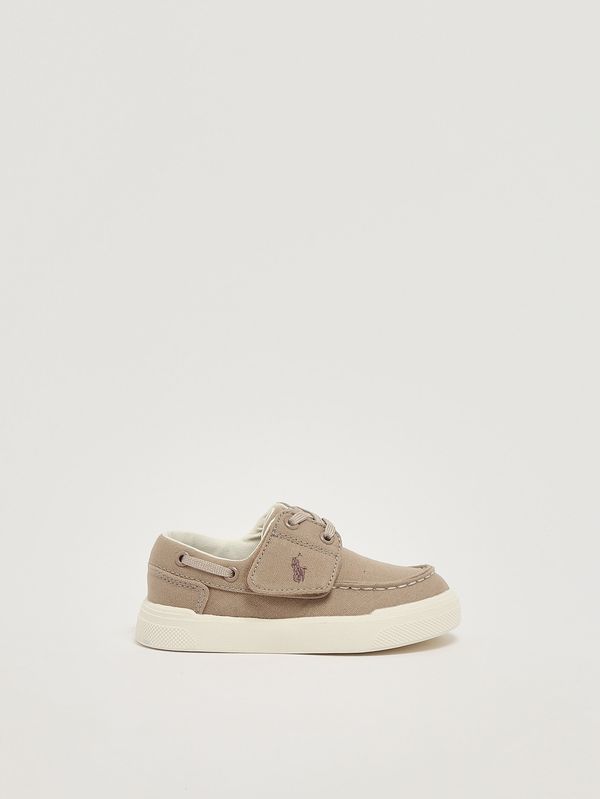 1. Mocassino bambino in canvas Beige Polo Ralph Lauren rl04223