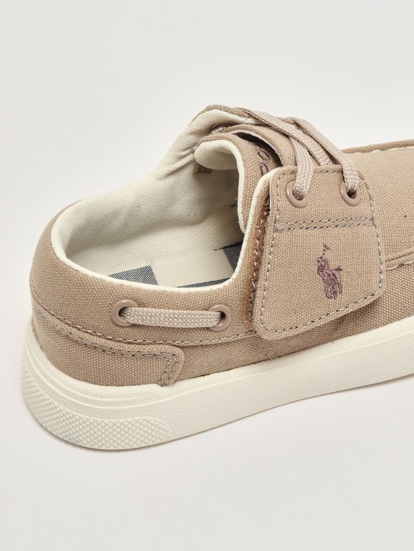5. Mocassino bambino in canvas Beige Polo Ralph Lauren rl04223