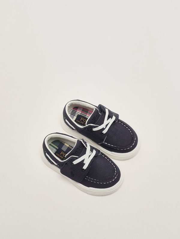 2. Mocasín para niño de lona Azul Polo Ralph Lauren rl04223
