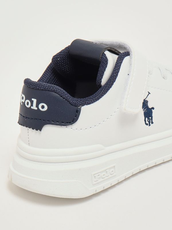 5. Kindersneaker aus Kunstleder Weiß Polo Ralph Lauren rl04251