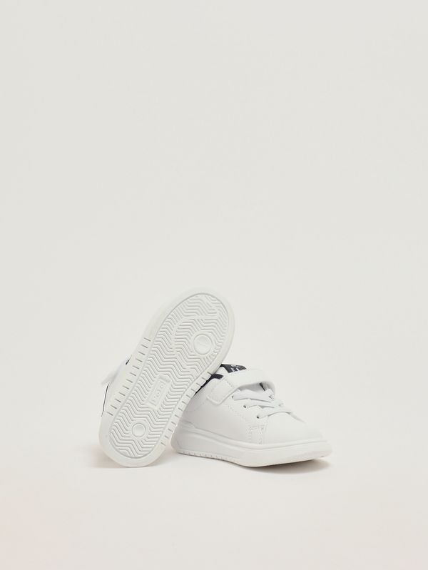 4. Kindersneaker aus Kunstleder Weiß Polo Ralph Lauren rl04251