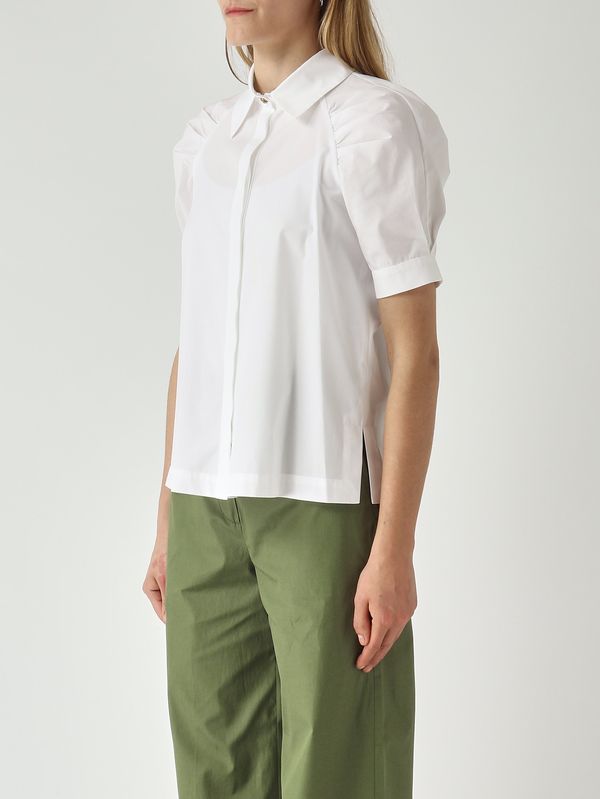 3. Women's Amore cotton shirt White Max Mara Studio 2616111032600
