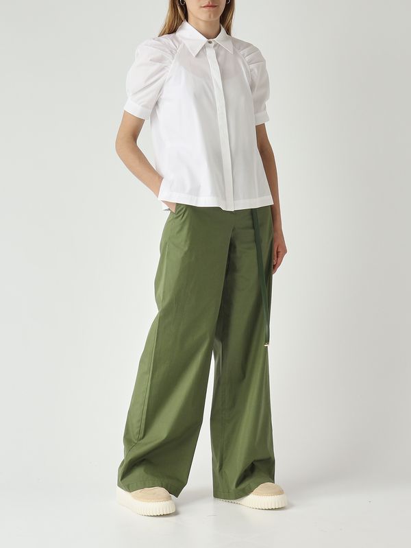 2. Women's Amore cotton shirt White Max Mara Studio 2616111032600