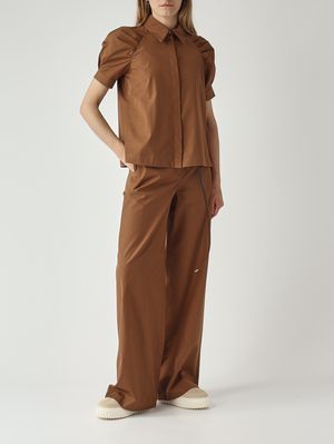 2. Camicia donna Amore in cotone Cuoio