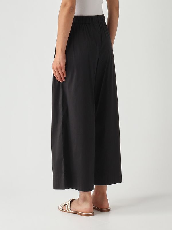 4. Damenhose Pece aus Baumwollmischgewebe Schwarz Max Mara Beachwear 2616131019600