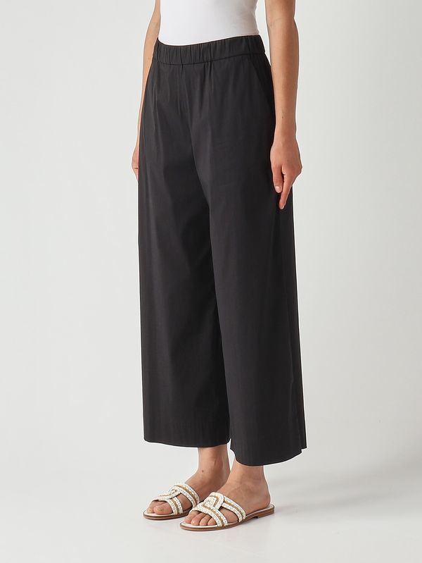 3. Damenhose Pece aus Baumwollmischgewebe Schwarz Max Mara Beachwear 2616131019600