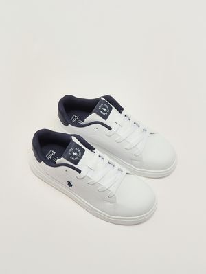 2. Kindersneaker aus Kunstleder Weiß