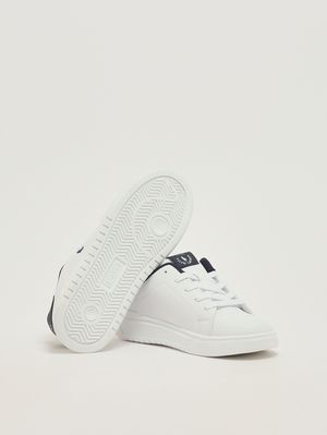 4. Kindersneaker aus Kunstleder Weiß