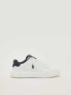 1. Kindersneaker aus Kunstleder Weiß