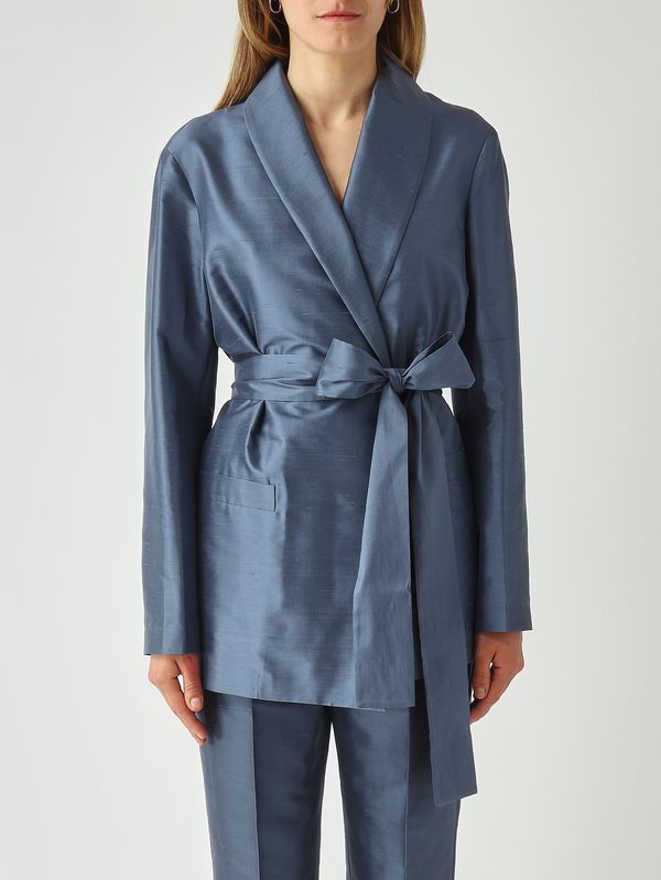 1. Giacca donna Biacco in seta Ottanio Max Mara Studio 2616191044600