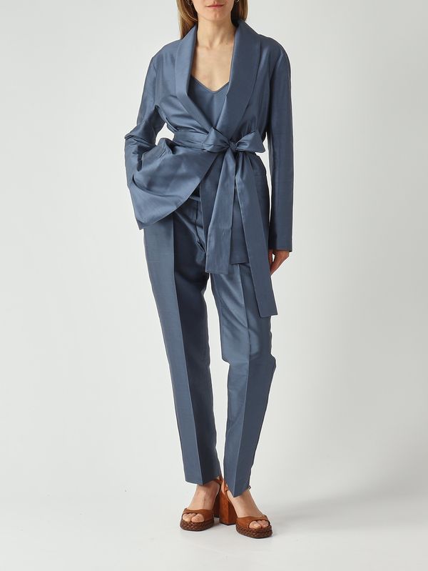 2. Giacca donna Biacco in seta Ottanio Max Mara Studio 2616191044600