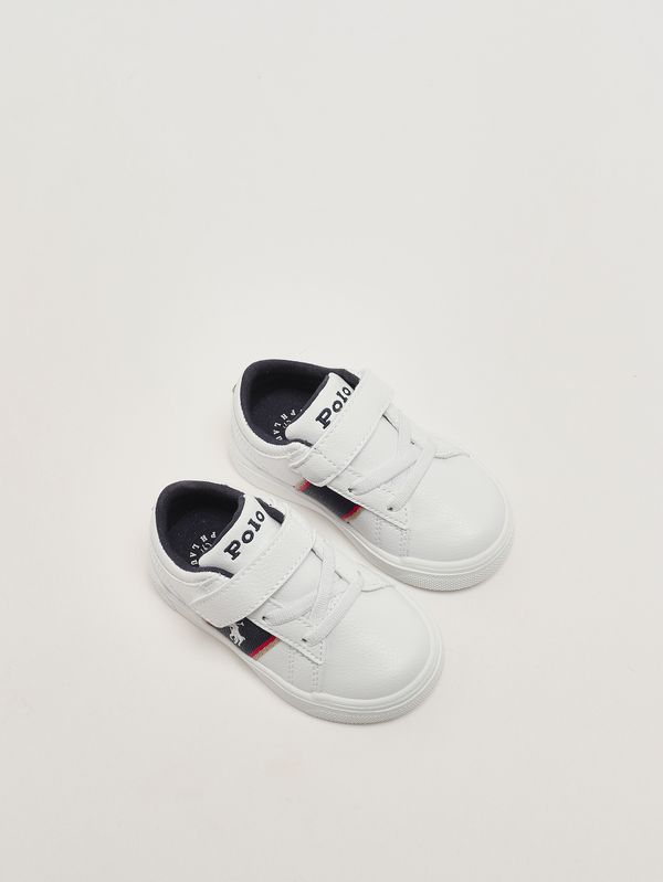 2. Kindersneaker aus Kunstleder Weiß Polo Ralph Lauren rl04217