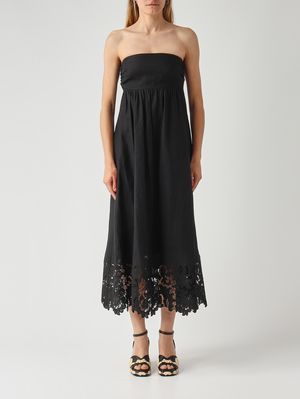 1. Abito donna Scena in lino Nero