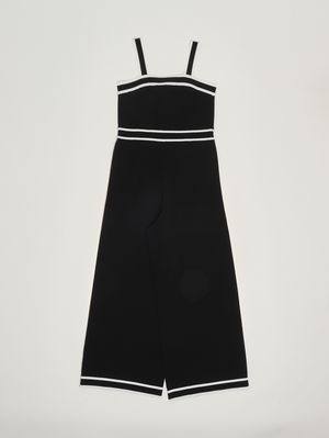 2. Conjunto de punto para niña Negro