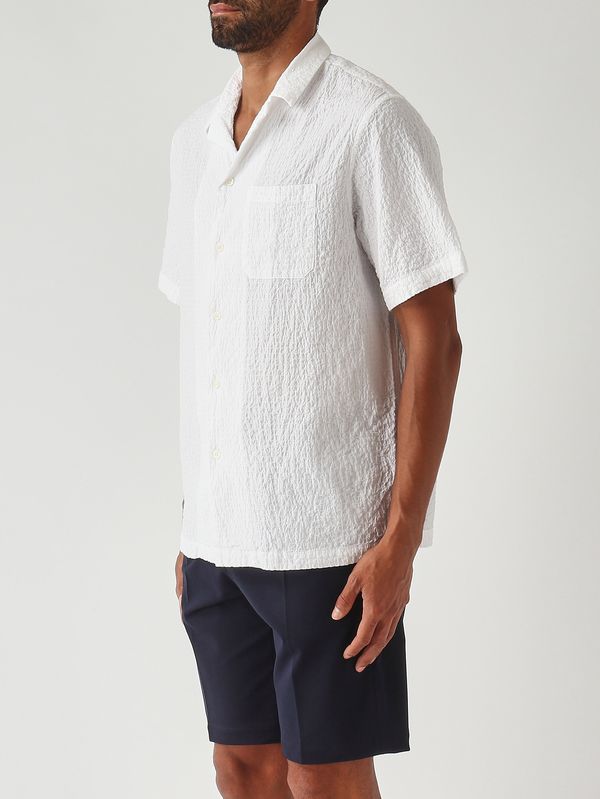 3. Camicia Hadley uomo in cotone stretch Bianco Altea 2654021