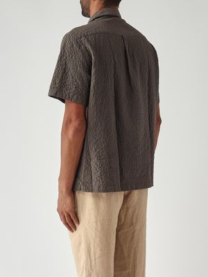 4. Camicia Hadley uomo in cotone stretch Militare