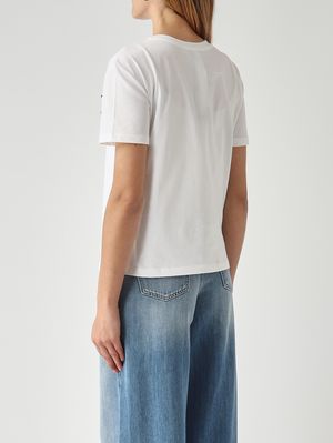 4. Camiseta de mujer de algodón Blanco