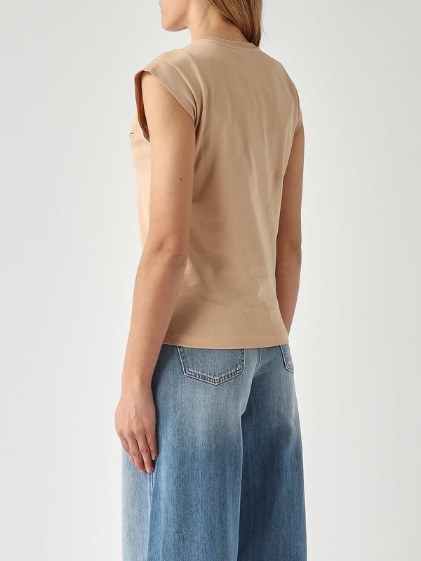 4. Camiseta de mujer de algodón Cuerda Twinset 261tt2200