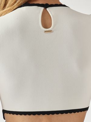 5. Vestido de punto para mujer Negro-Nieve