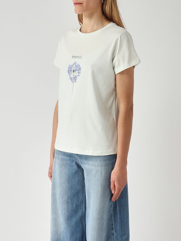 3. Damen-T-Shirt aus Baumwolle Wasser Twinset 261tp2341