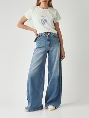 2. Damen-T-Shirt aus Baumwolle Wasser