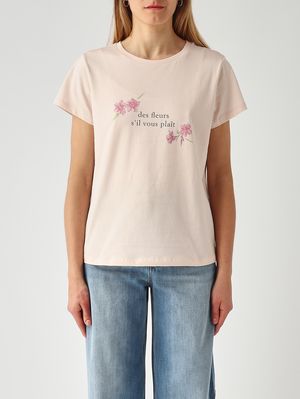 1. T-shirt donna in cotone Rosa