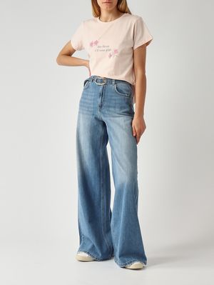 2. T-shirt donna in cotone Rosa
