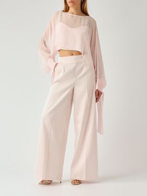 2. Women's viscose georgette shrug Rosa