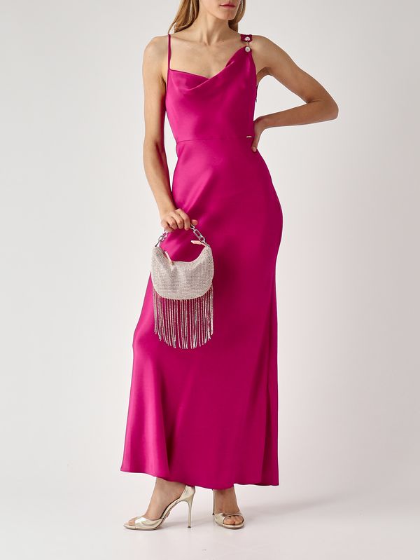 2. Abito donna in viscosa Fuxia Twinset 261tp2760